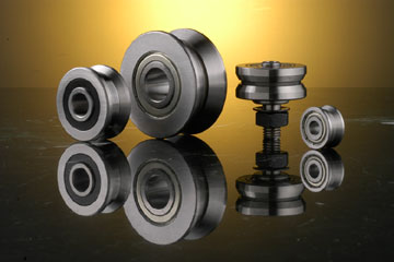 Vee'd bearing, vee'd bearings
